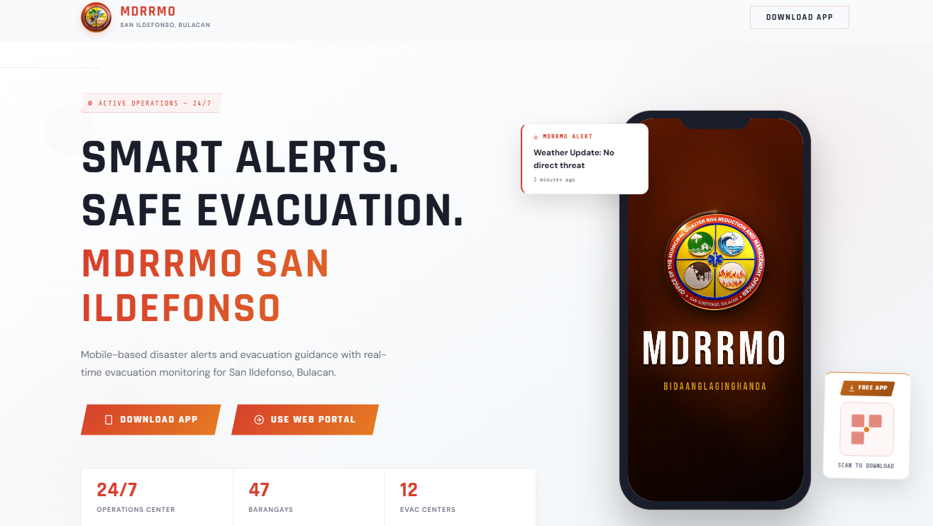 Evacuation Mapping Solution screenshot